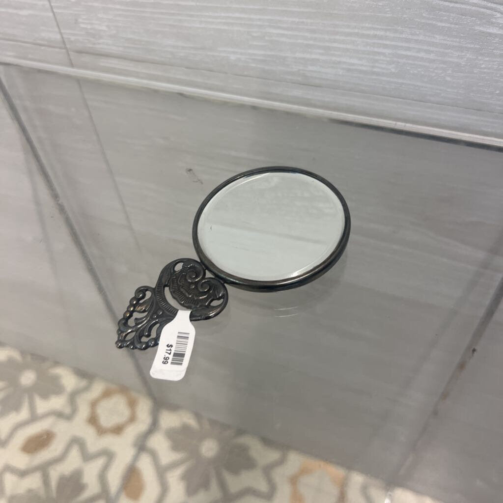Vintage Silver Plated Mirror