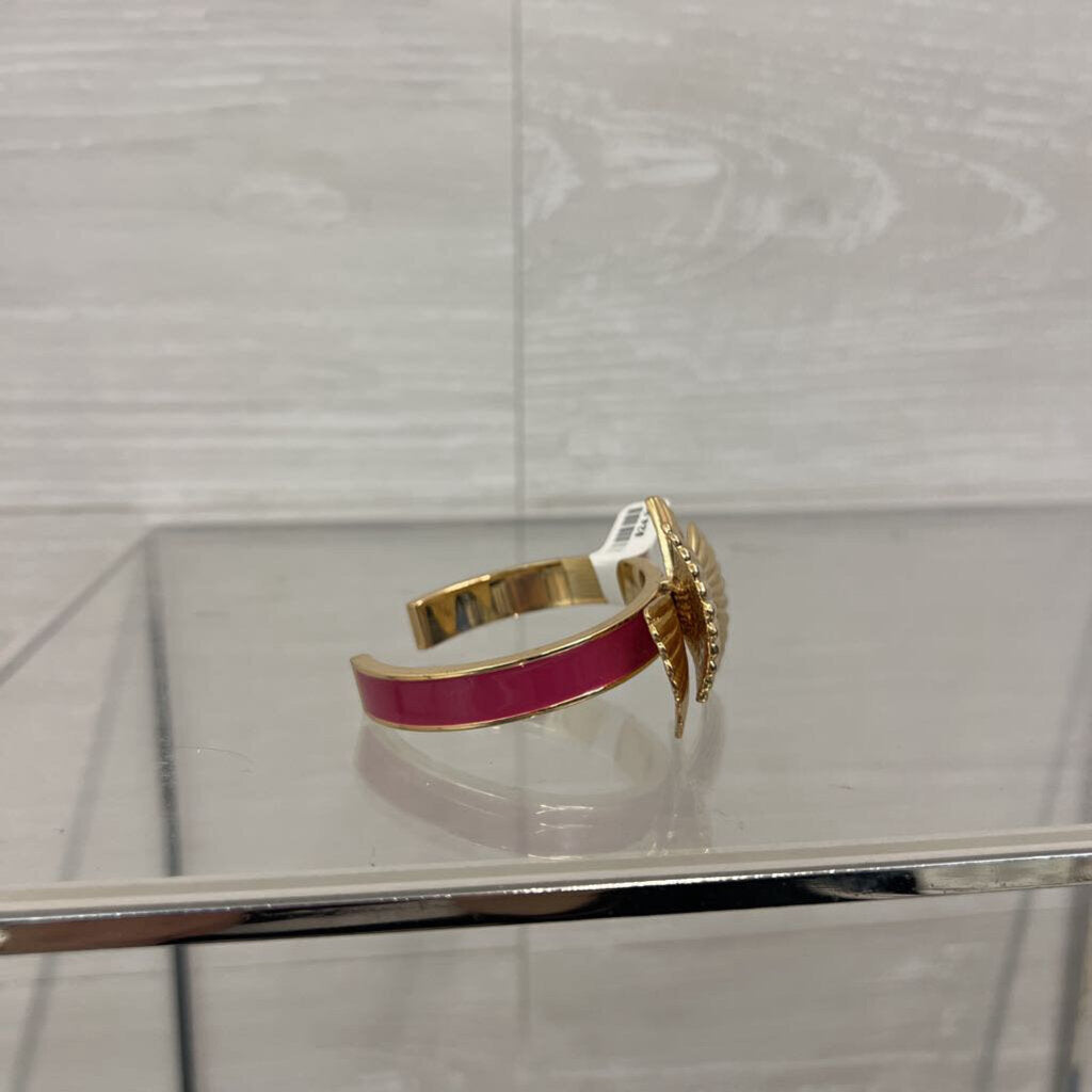 Lilly Pulitzer Pink/ Gold Bow Cuff Bracelet