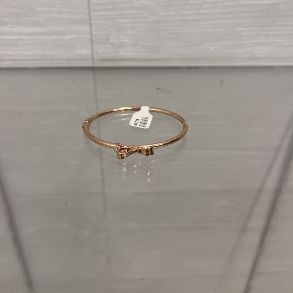 Kate Spade Rose Gold Dainty Bow Bracelet