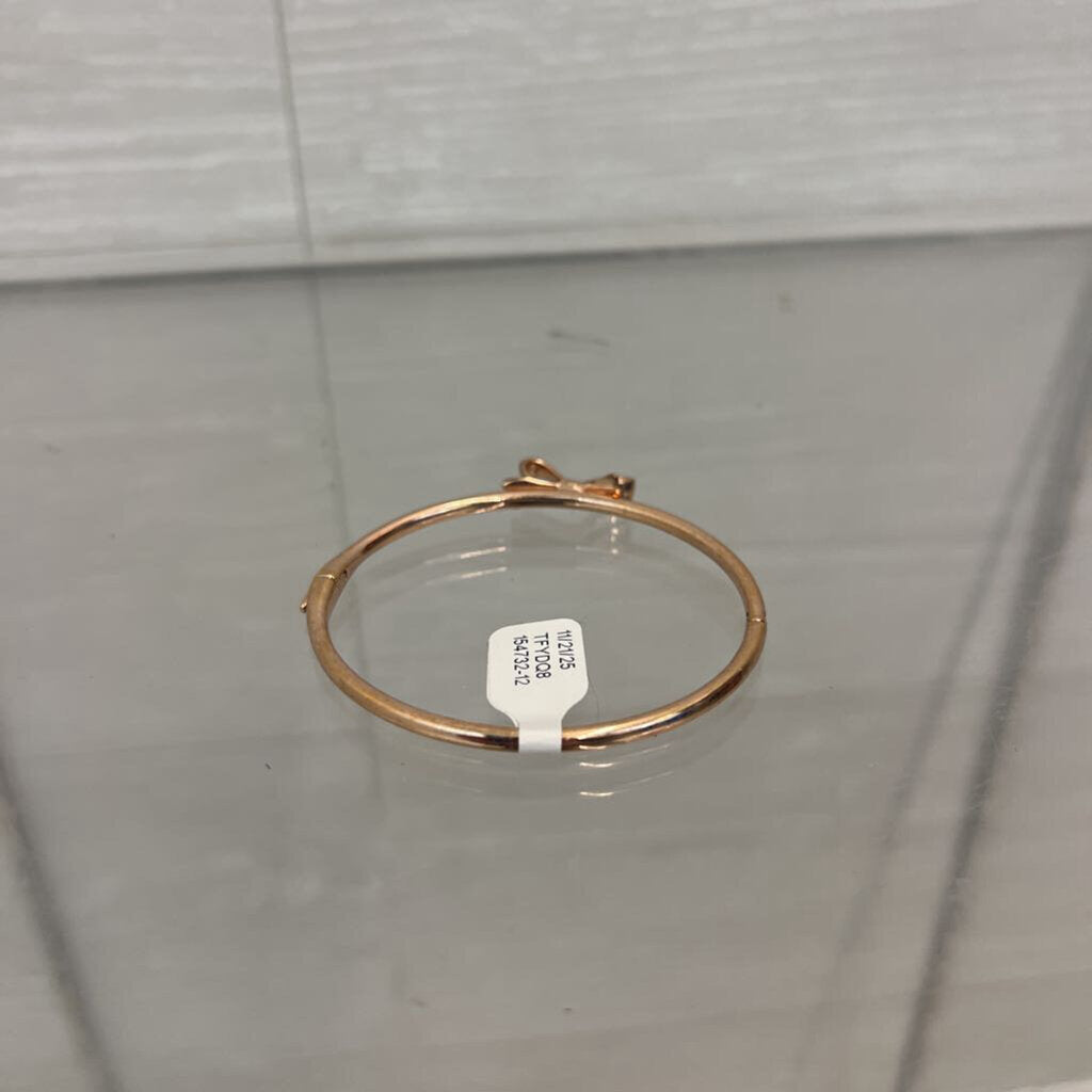 Kate Spade Rose Gold Dainty Bow Bracelet
