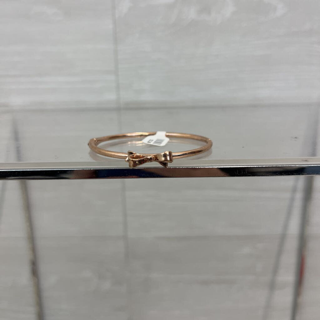 Kate Spade Rose Gold Dainty Bow Bracelet