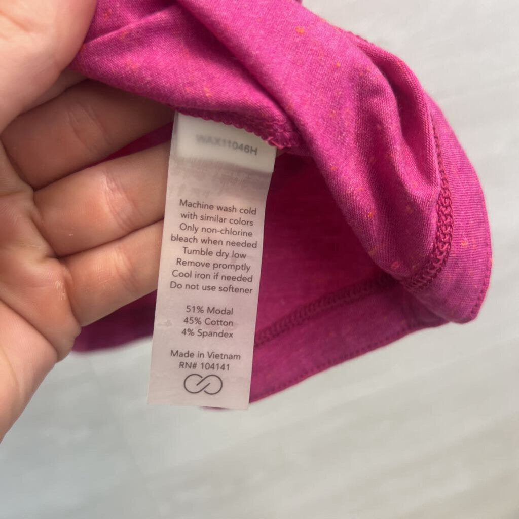 Calia Pink Keyhole Tank Top Medium