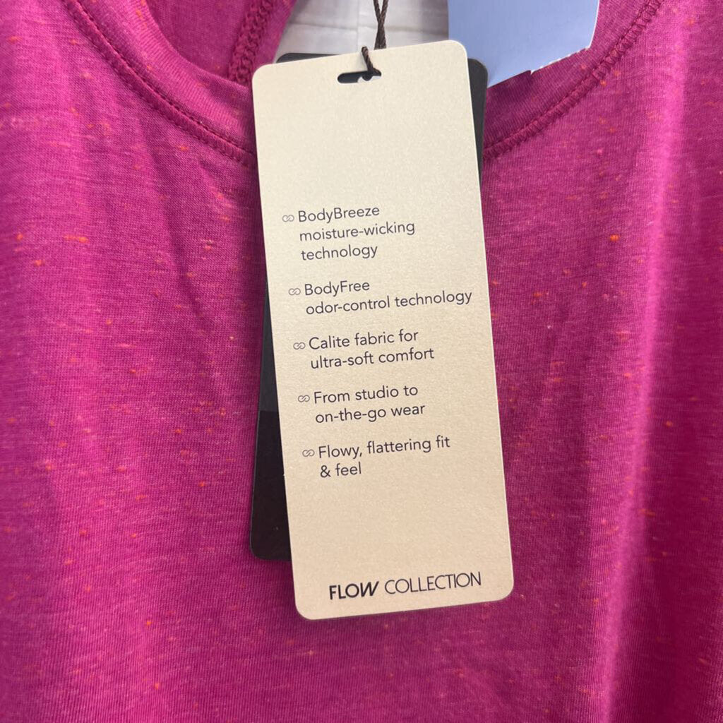 Calia Pink Keyhole Tank Top Medium