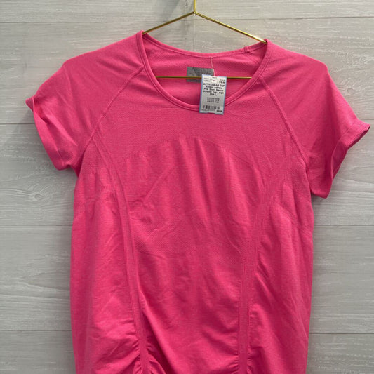 Athleta Pink Short Sleeve Athletic Top Large