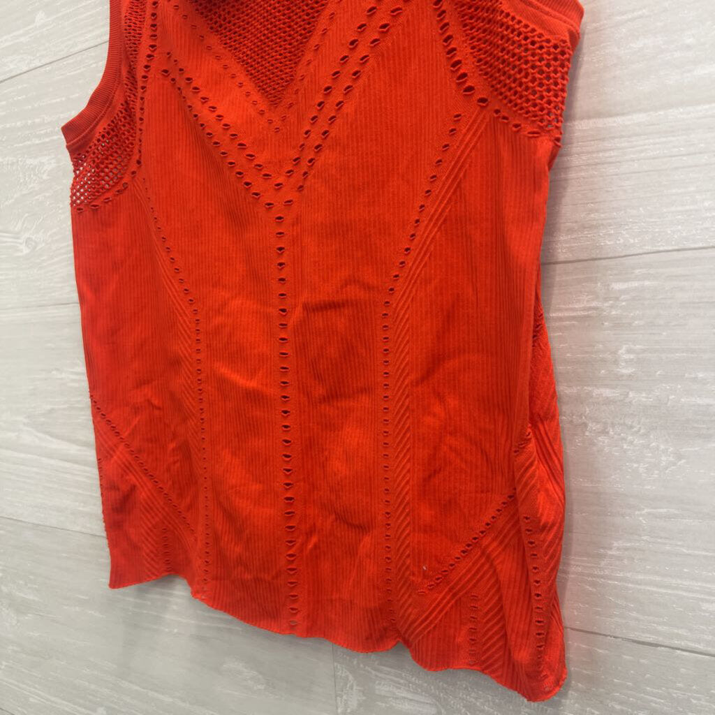 Athleta Red Athletic Tank Top Small