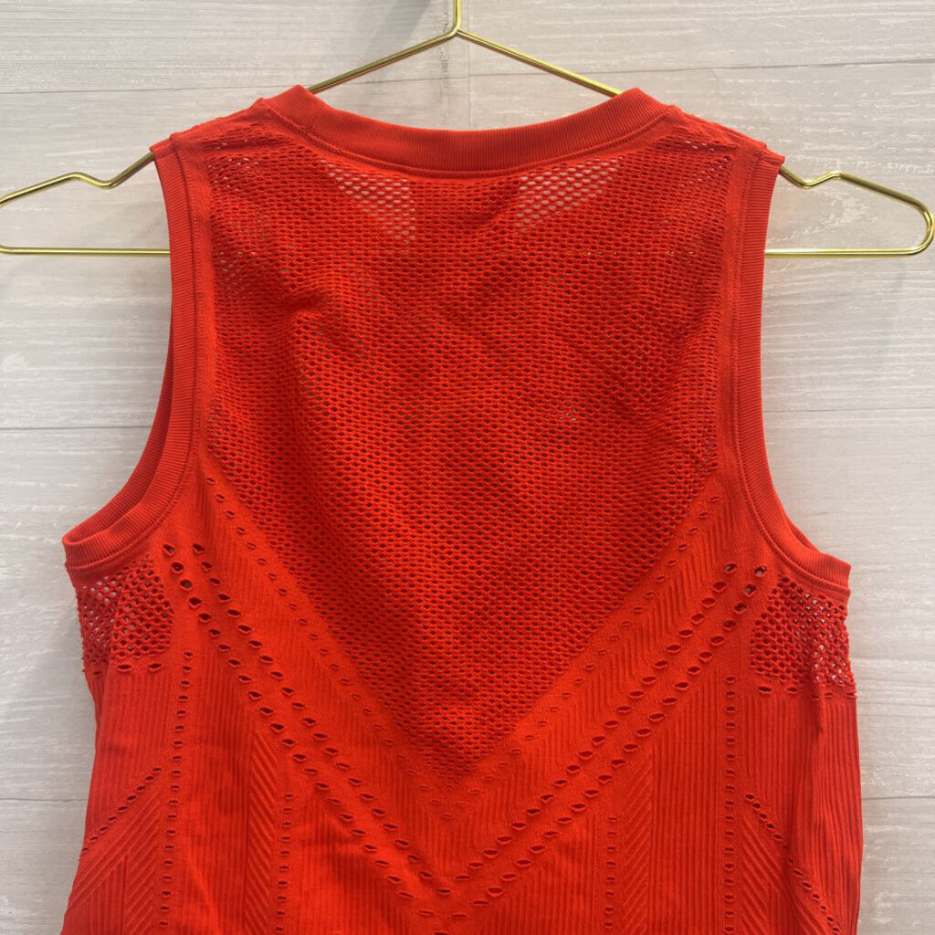 Athleta Red Athletic Tank Top Small