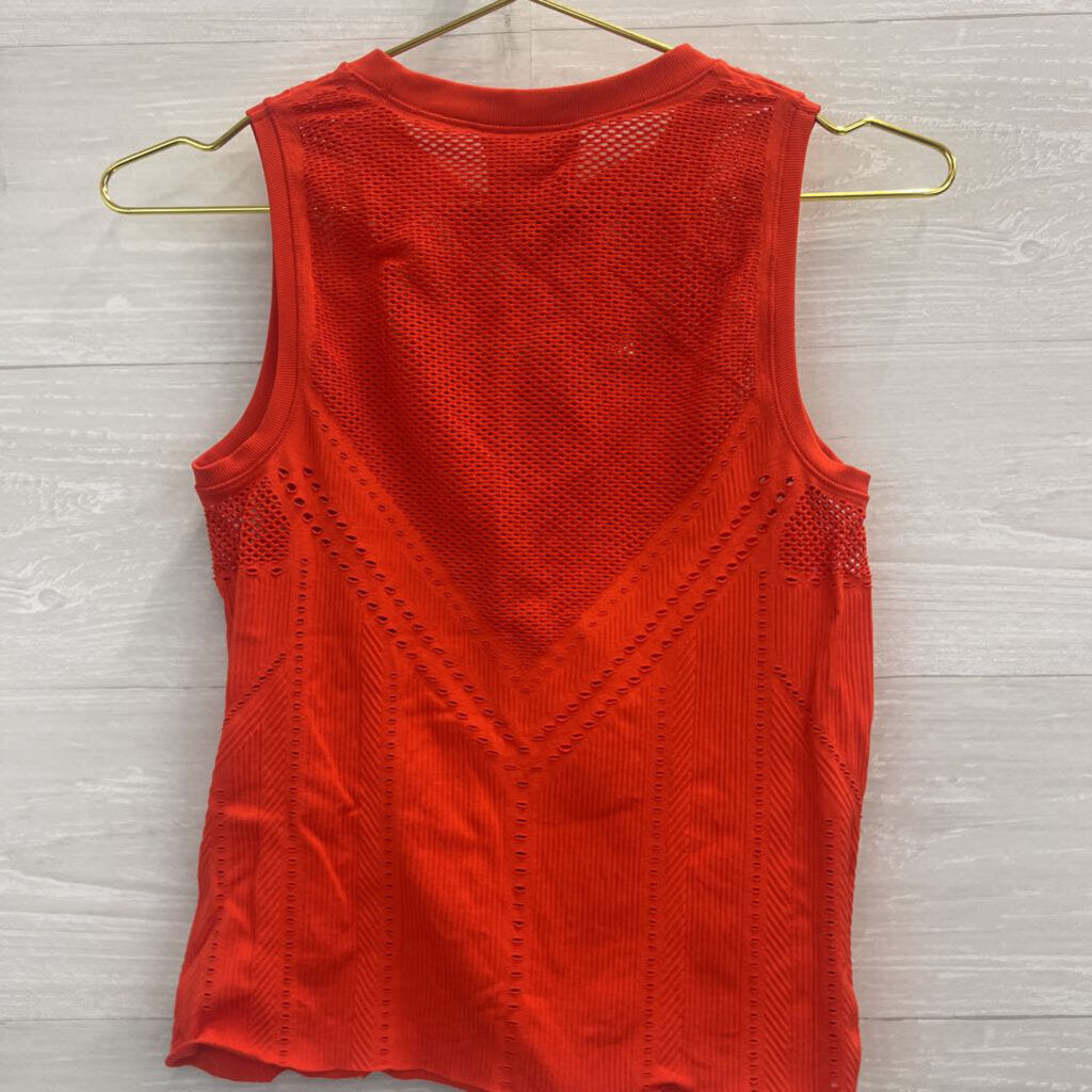Athleta Red Athletic Tank Top Small