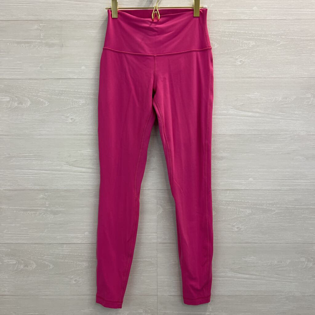 Lululemon Pink Full Length Leggings 6