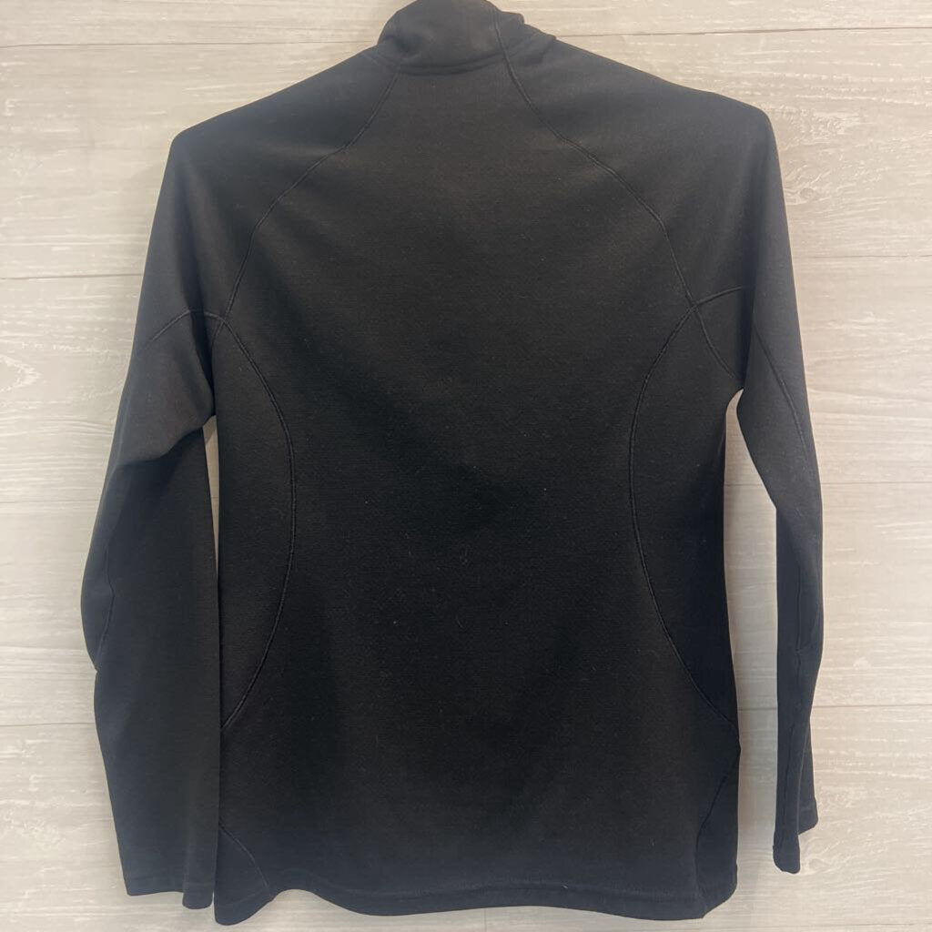 Patagonia Black Quarter Zip Long Sleeve Pullover Top Small