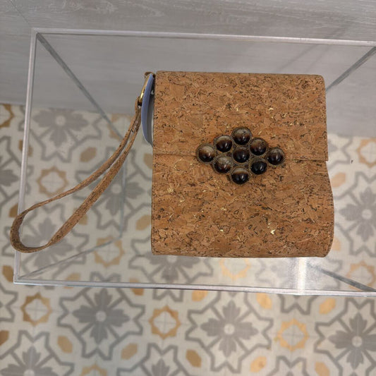J Renee Cork Small Wristlet Purse