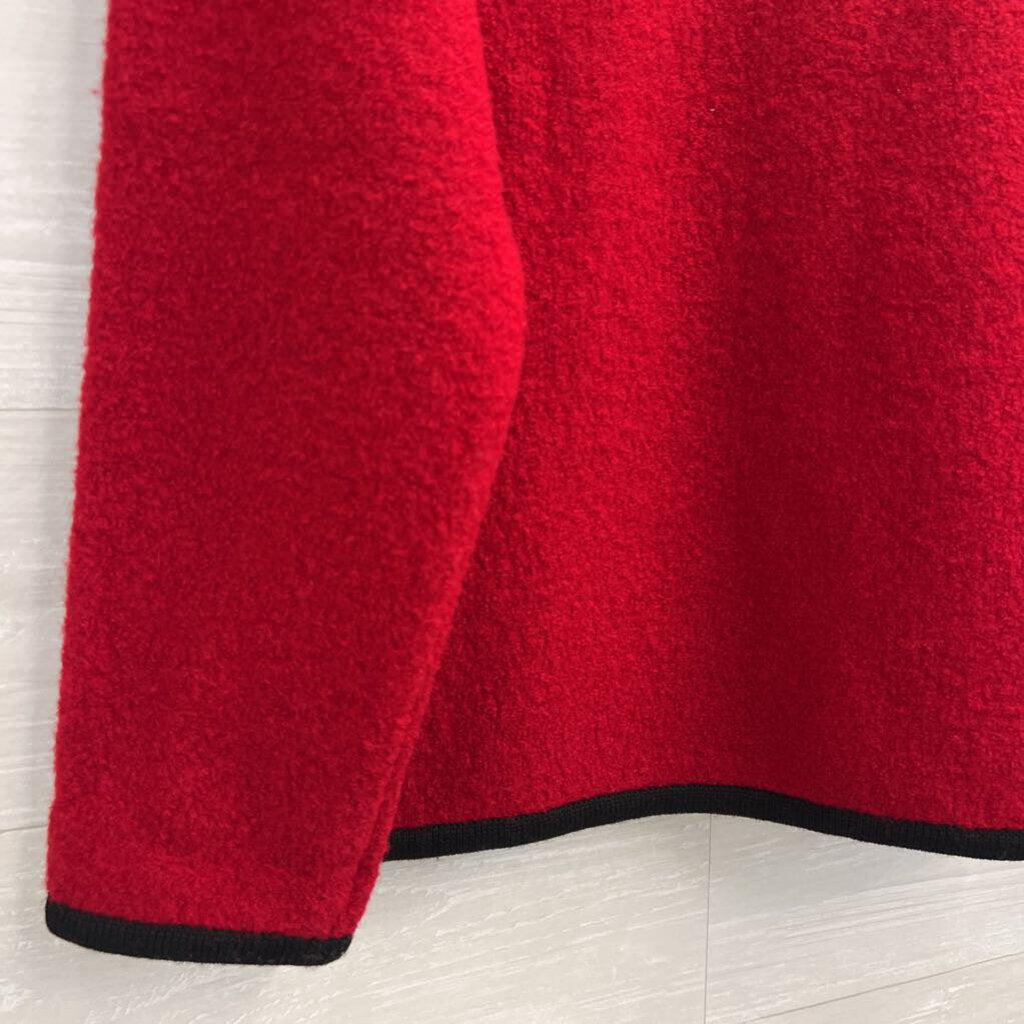 Vintage Tally Ho Red/ Multi 12 Days of Christmas Button Up Jacket Medium