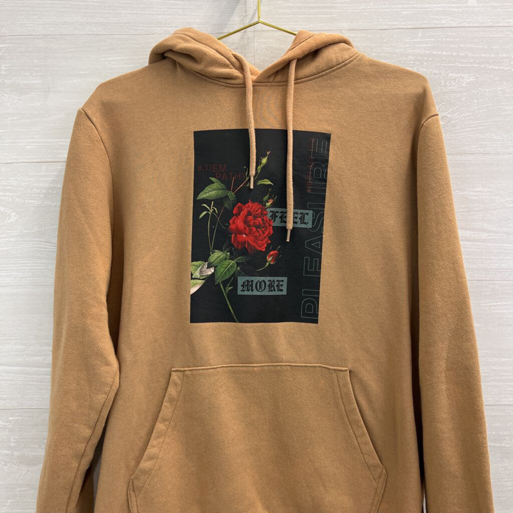 Divided Brown/ Multi Feel More Graphic Hoodie Medium