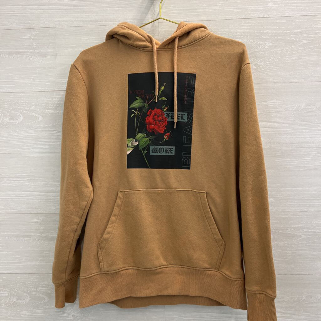 Divided Brown/ Multi Feel More Graphic Hoodie Medium