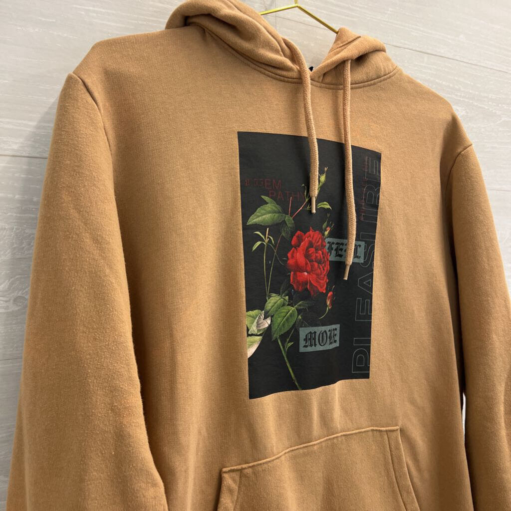 Divided Brown/ Multi Feel More Graphic Hoodie Medium
