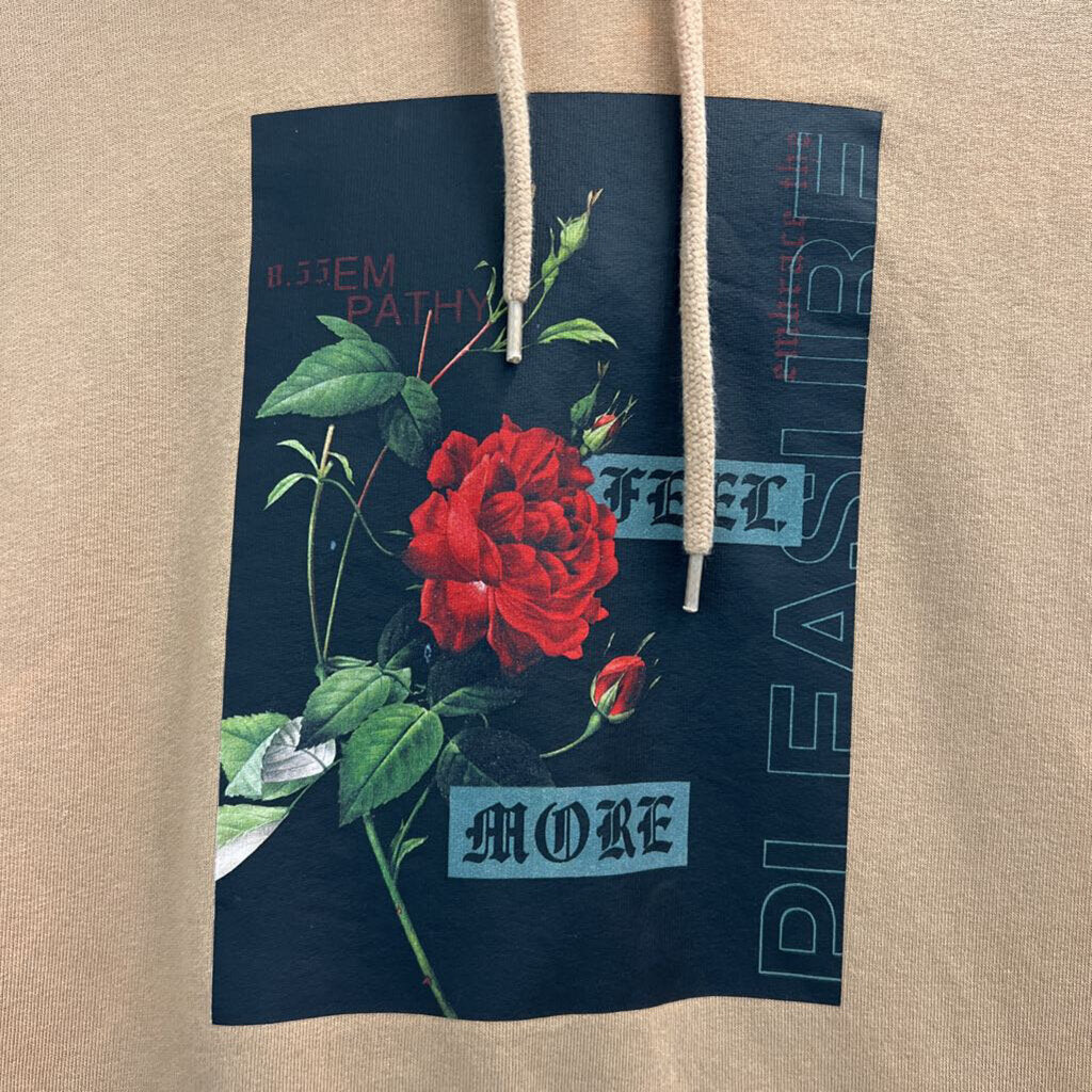 Divided Brown/ Multi Feel More Graphic Hoodie Medium