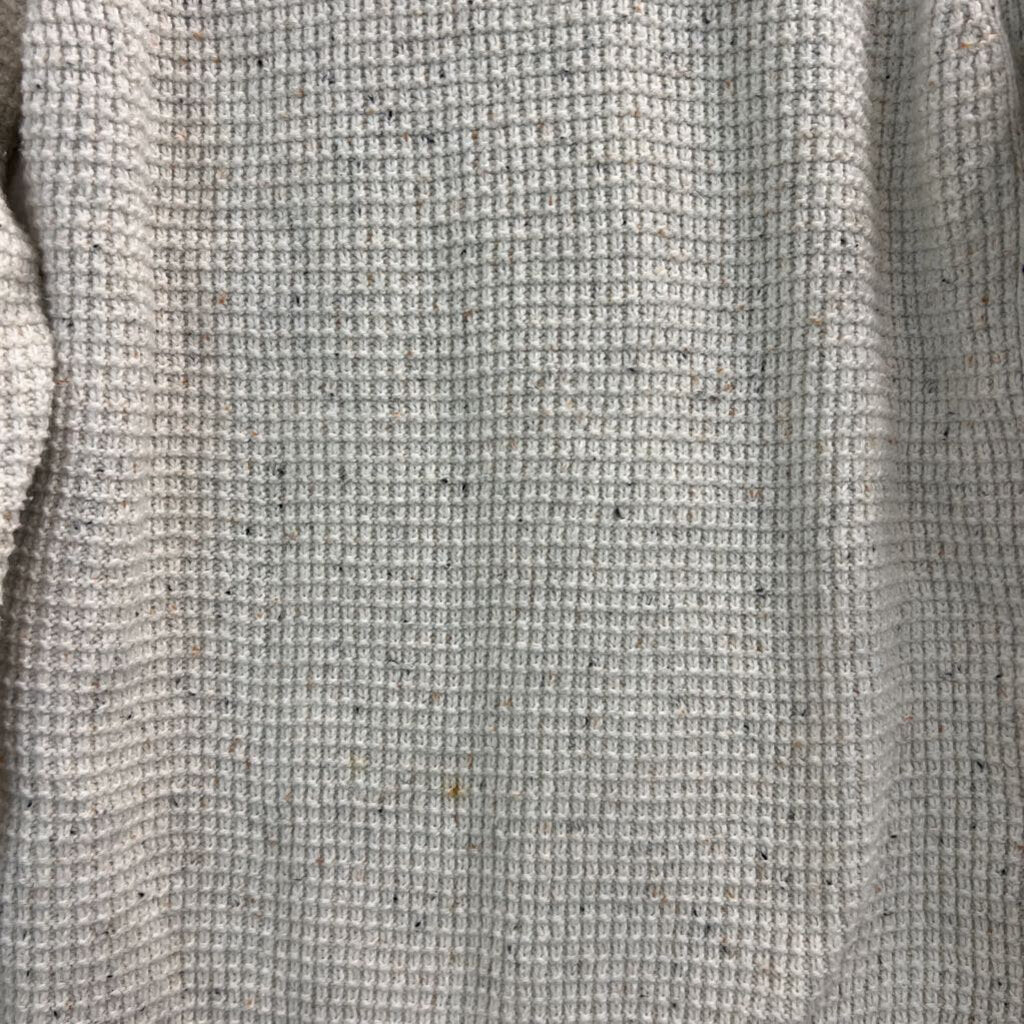 Christopher and Banks Cream/ Multi Speckled Knit Mock Neck Sweater Large