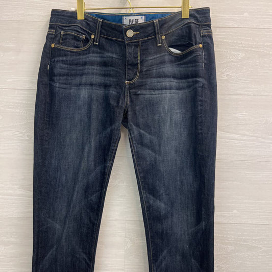Paige Dark Wash Jimmy Jimmy Skinny Jeans 28