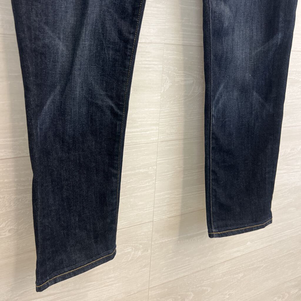 Paige Dark Wash Jimmy Jimmy Skinny Jeans 28