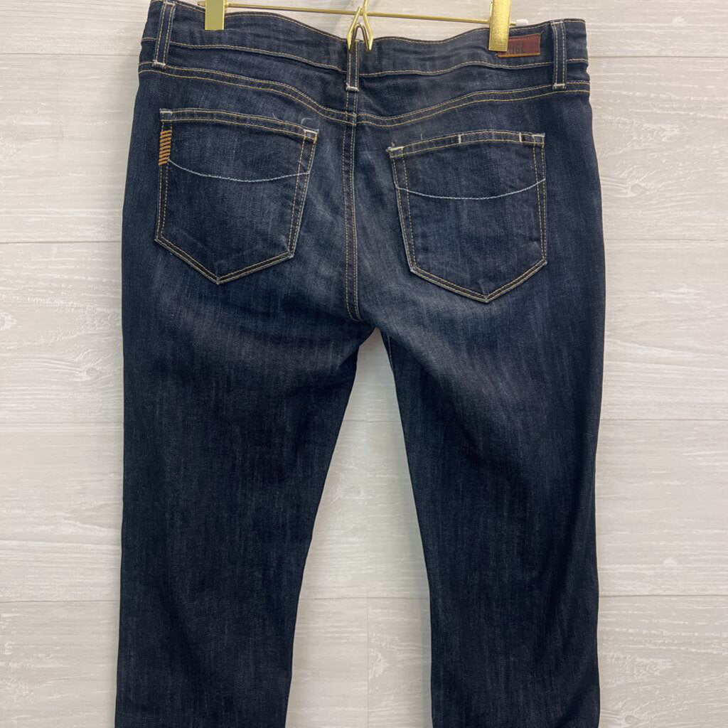 Paige Dark Wash Jimmy Jimmy Skinny Jeans 28