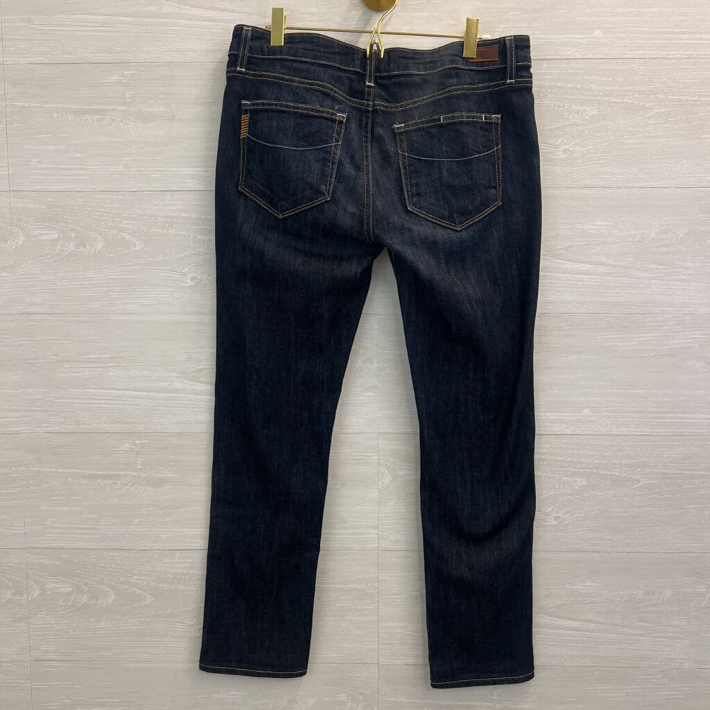 Paige Dark Wash Jimmy Jimmy Skinny Jeans 28