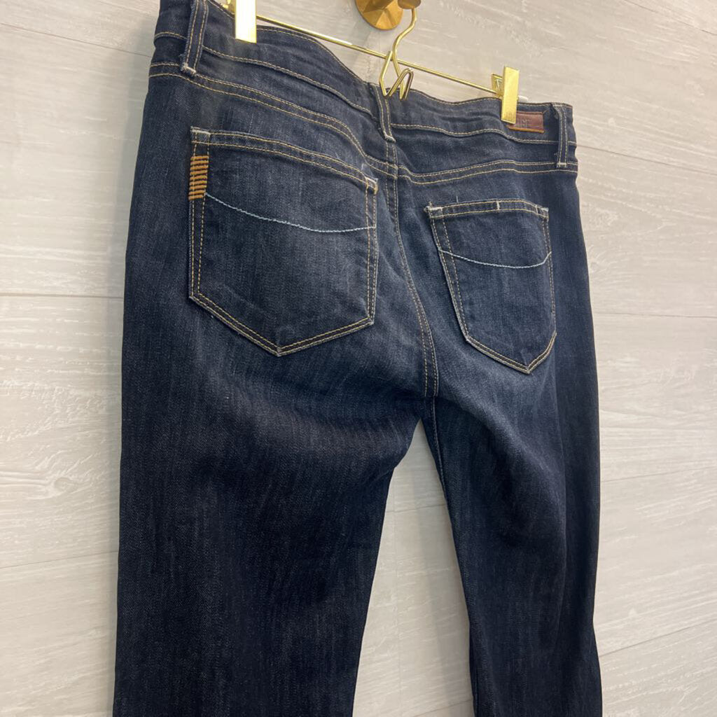 Paige Dark Wash Jimmy Jimmy Skinny Jeans 28