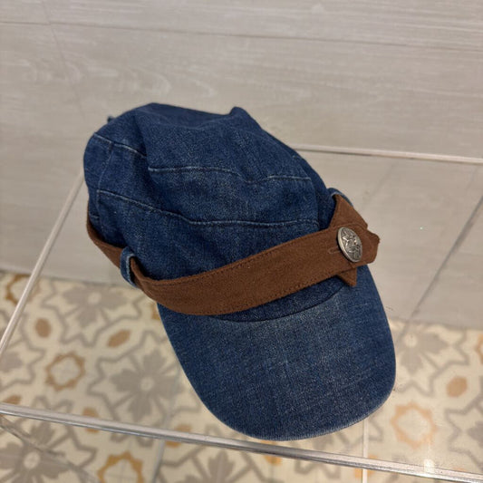Dark Wash Chambray Hat