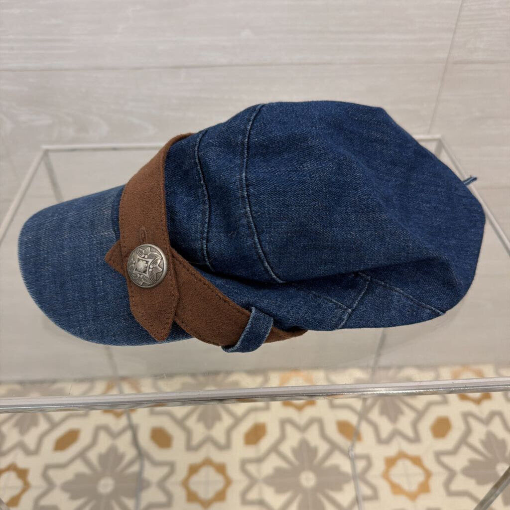 Dark Wash Chambray Hat