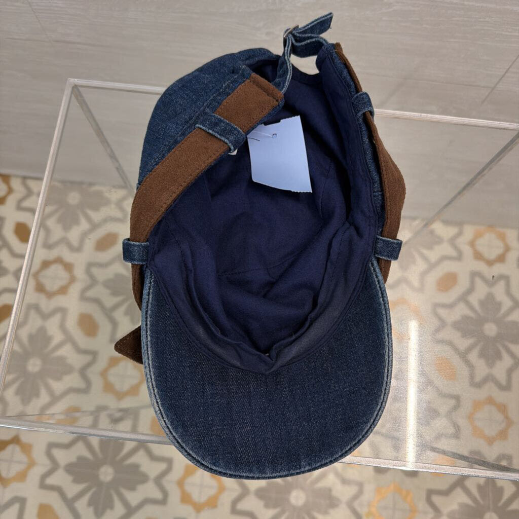 Dark Wash Chambray Hat