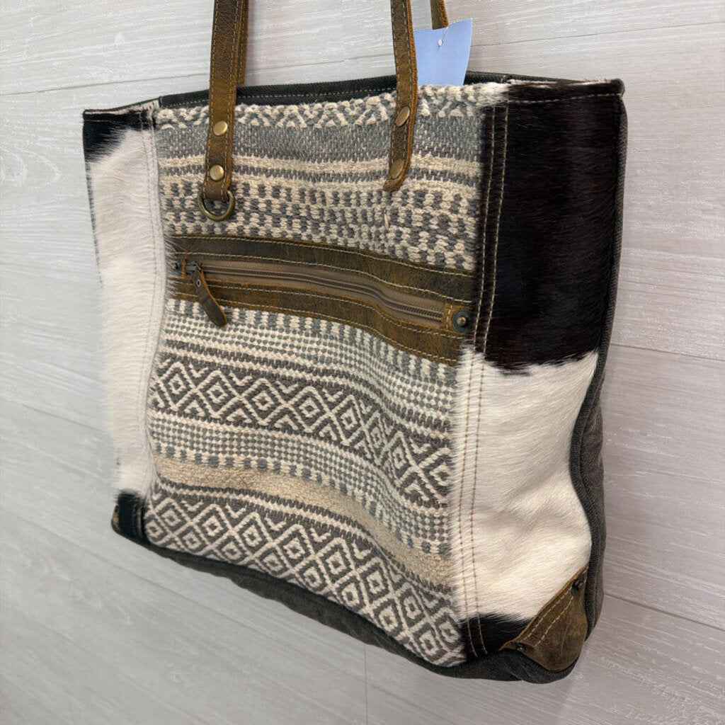 Myra Bag Grey/ Multi Skylar Tote Purse