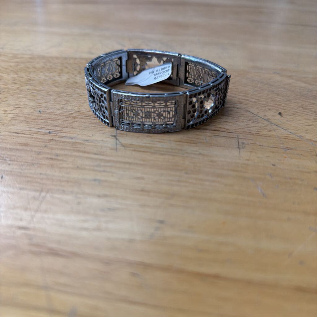 Vintage JHP Silver Bracelet