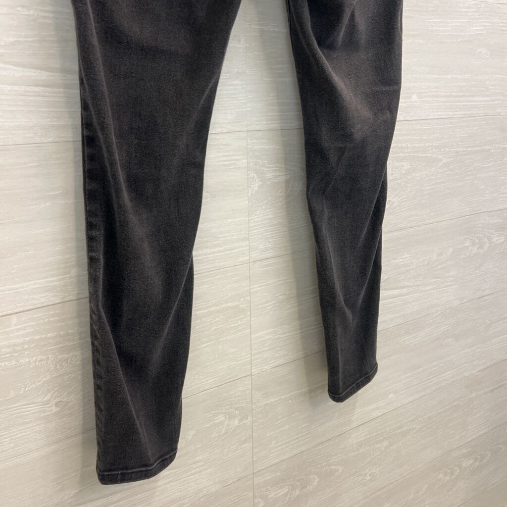 Ann Taylor Black Denim The Skinny Curvy Fit Jeans 6