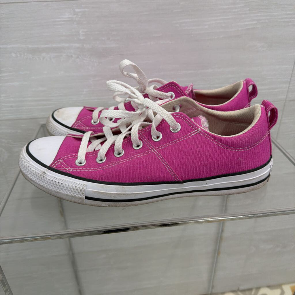 Converse Pink Canvas Low Sneakers 10