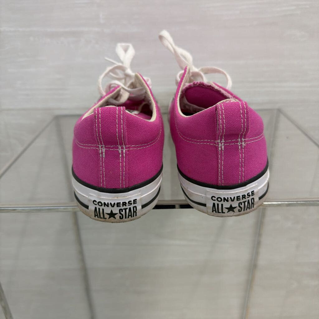 Converse Pink Canvas Low Sneakers 10