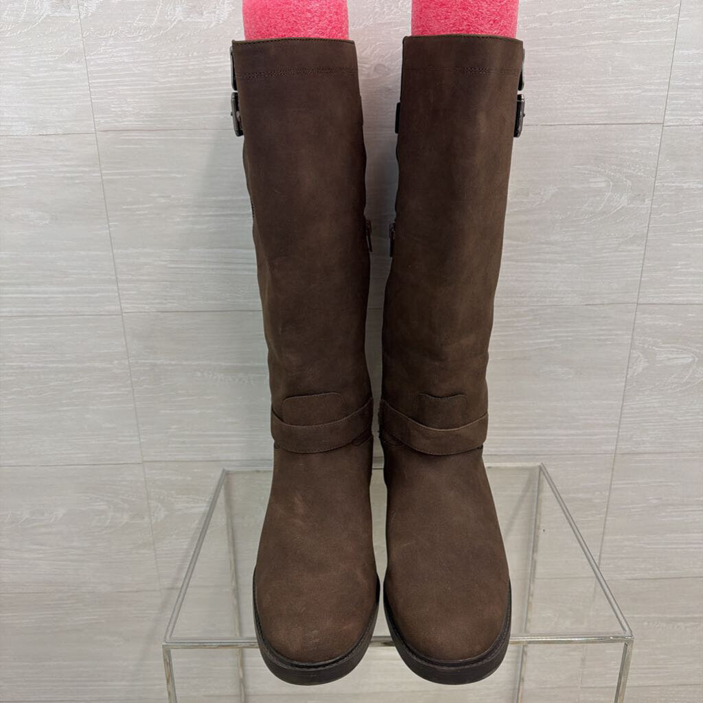 Kelly and Katie Brown Shyn Riding Tall Boots 11