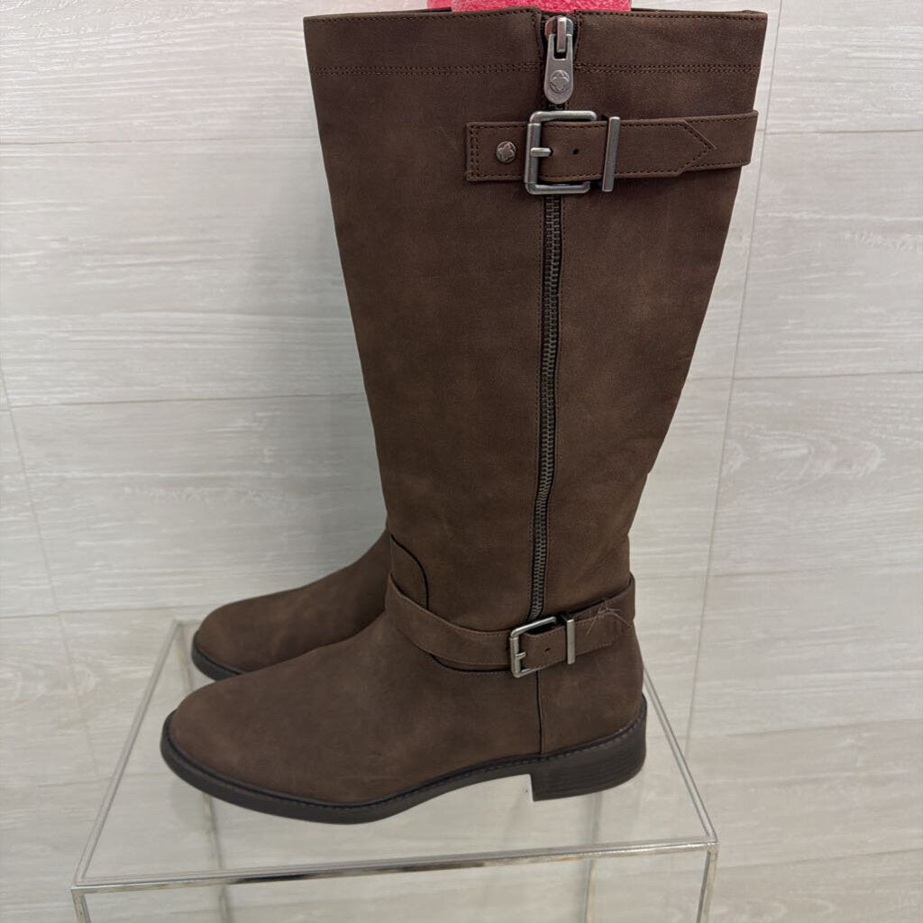 Kelly and Katie Brown Shyn Riding Tall Boots 11