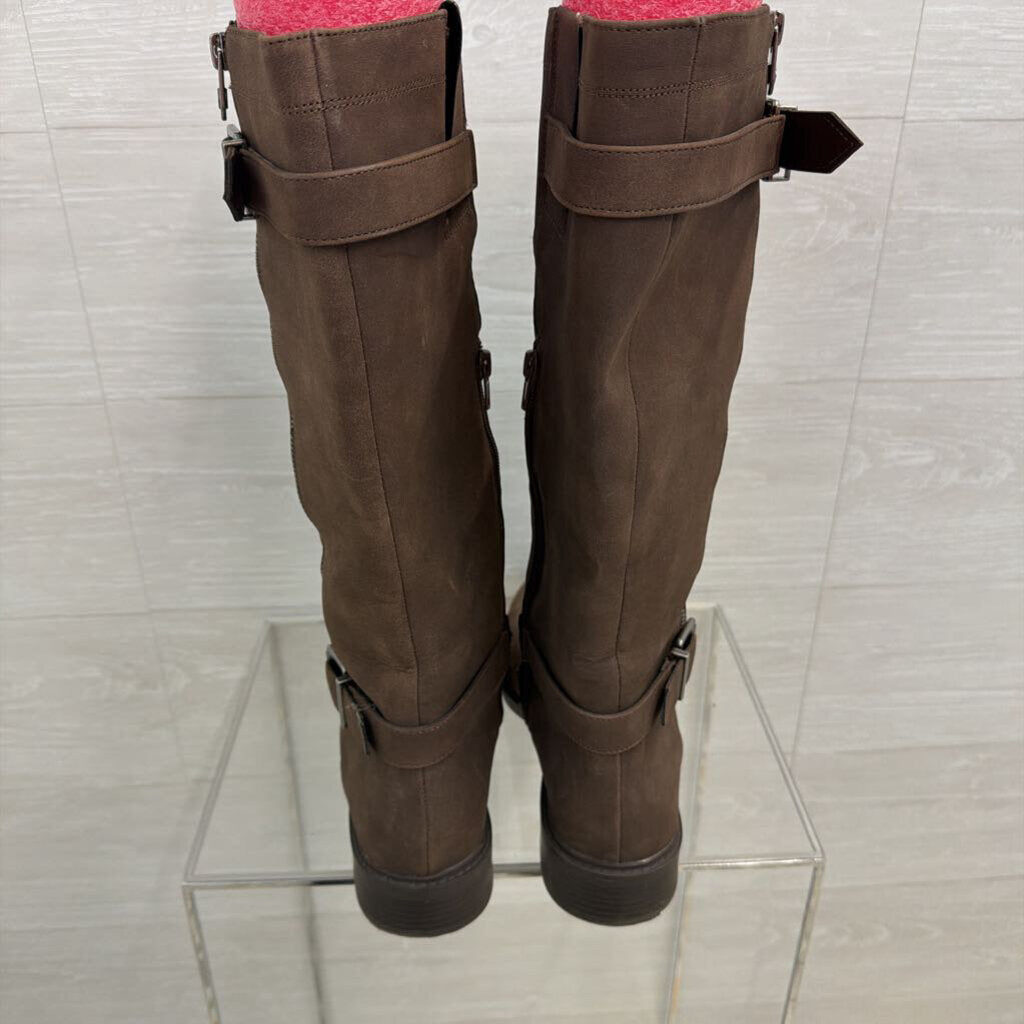 Kelly and Katie Brown Shyn Riding Tall Boots 11