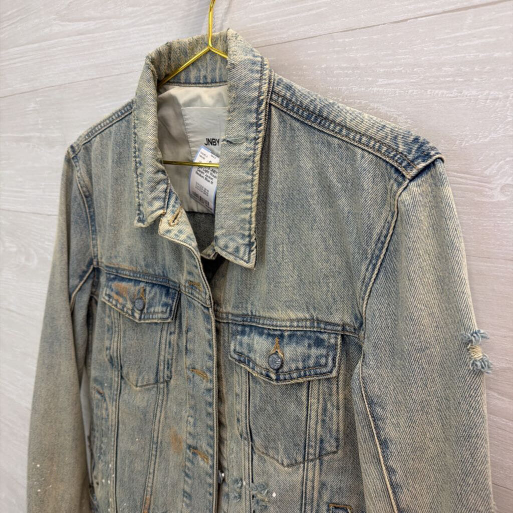 JNBY Light Wash Denim Jacket Medium