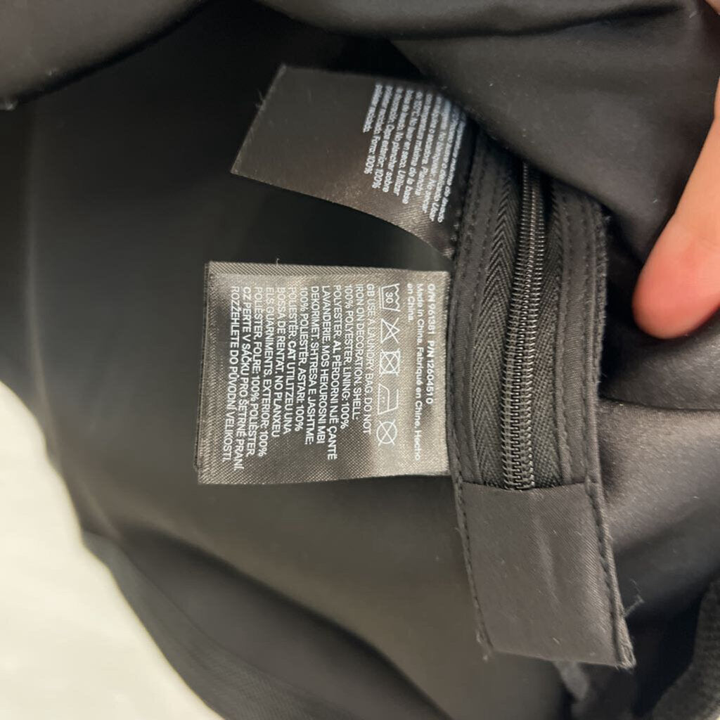 H&M Edition Black Strapless Beaded Fringe Top Small