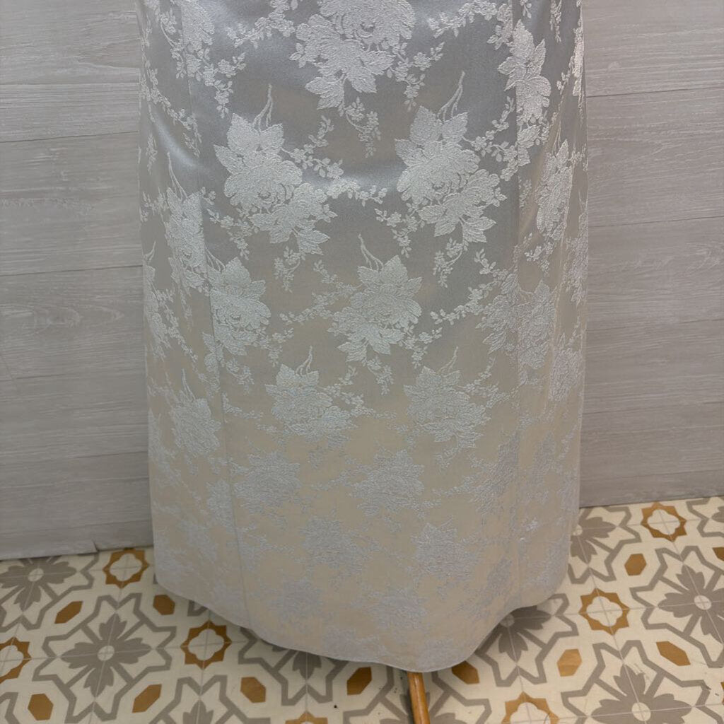 Onyx Nite Vintage High Neck Formal Gown 8