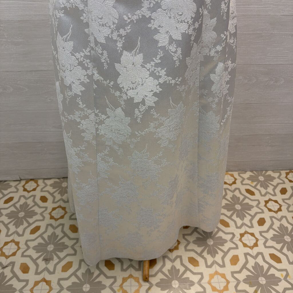 Onyx Nite Vintage High Neck Formal Gown 6