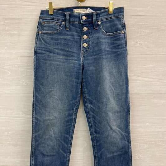 Madewell Medium Wash Slim Straight Jeans 26