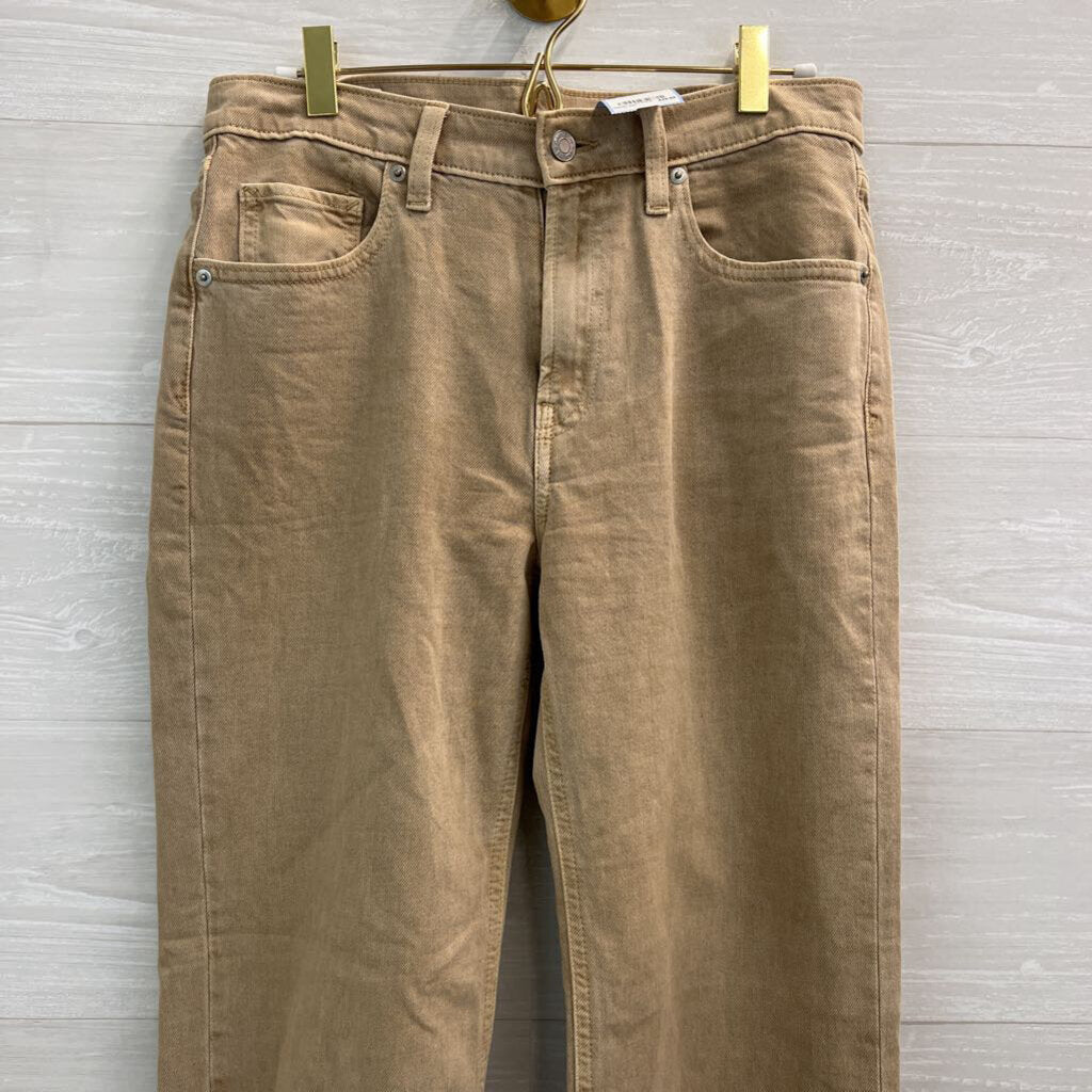 Gap Khaki Denim 90s Loose Mid Rise Jeans 26