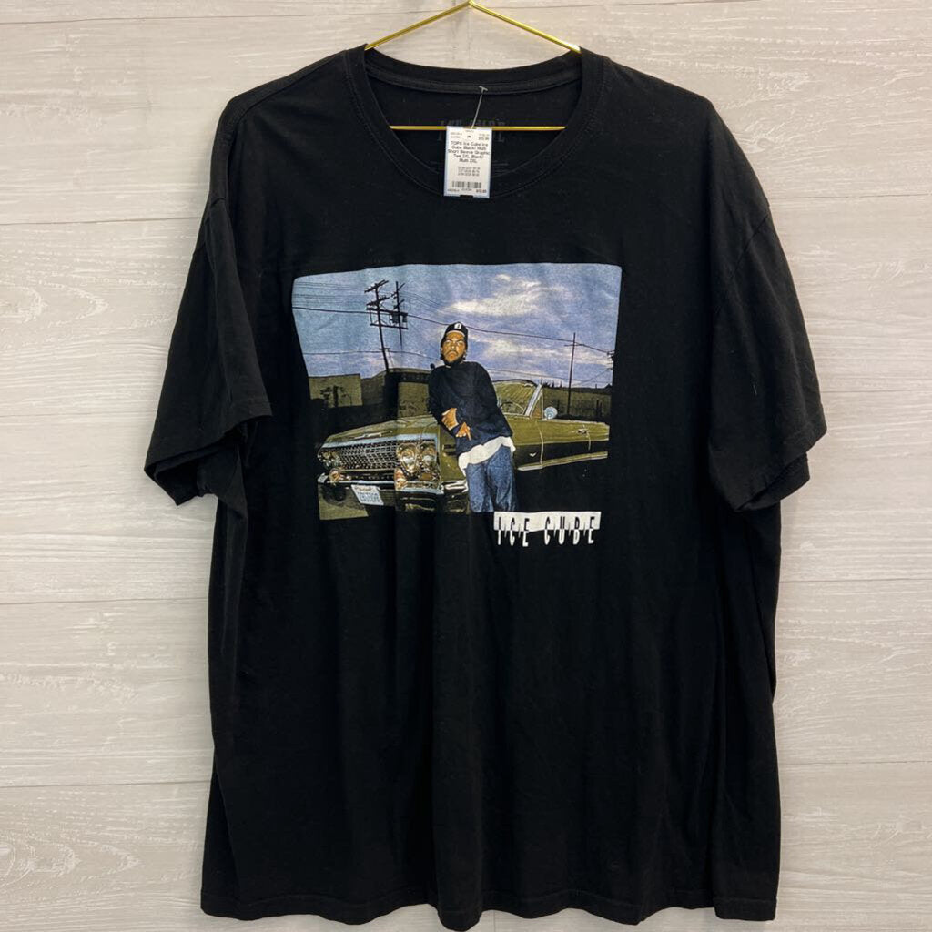 Ice Cube Black/ Multi Short Sleeve Graphic Tee 2XL