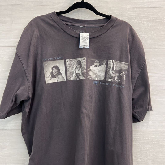 Taylor Swift 1989 Grey Short Sleeve Graphic Tee 2XL