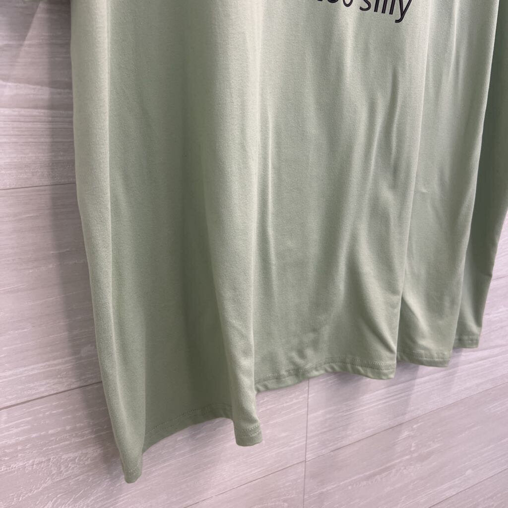 Green/ Multi Got Too Silly Short Sleeve Graphic Tee Extra Large