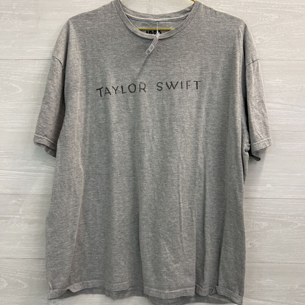 Taylor Swift 1989 Grey/ Multi Short Sleeve Graphic Tee 2XL