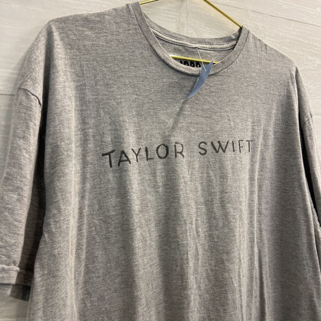Taylor Swift 1989 Grey/ Multi Short Sleeve Graphic Tee 2XL