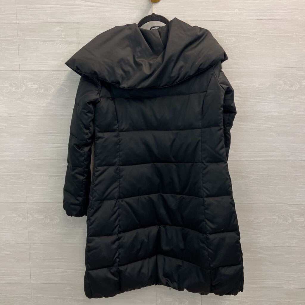 Nine West Black Long Puffer Jacket Medium