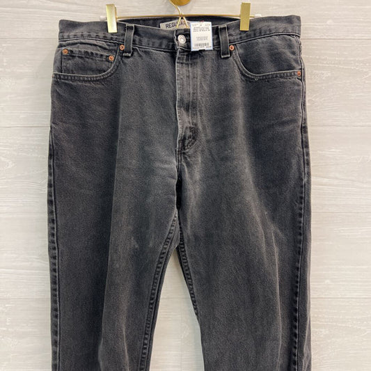 Levi Black Denim 505 Jeans 36