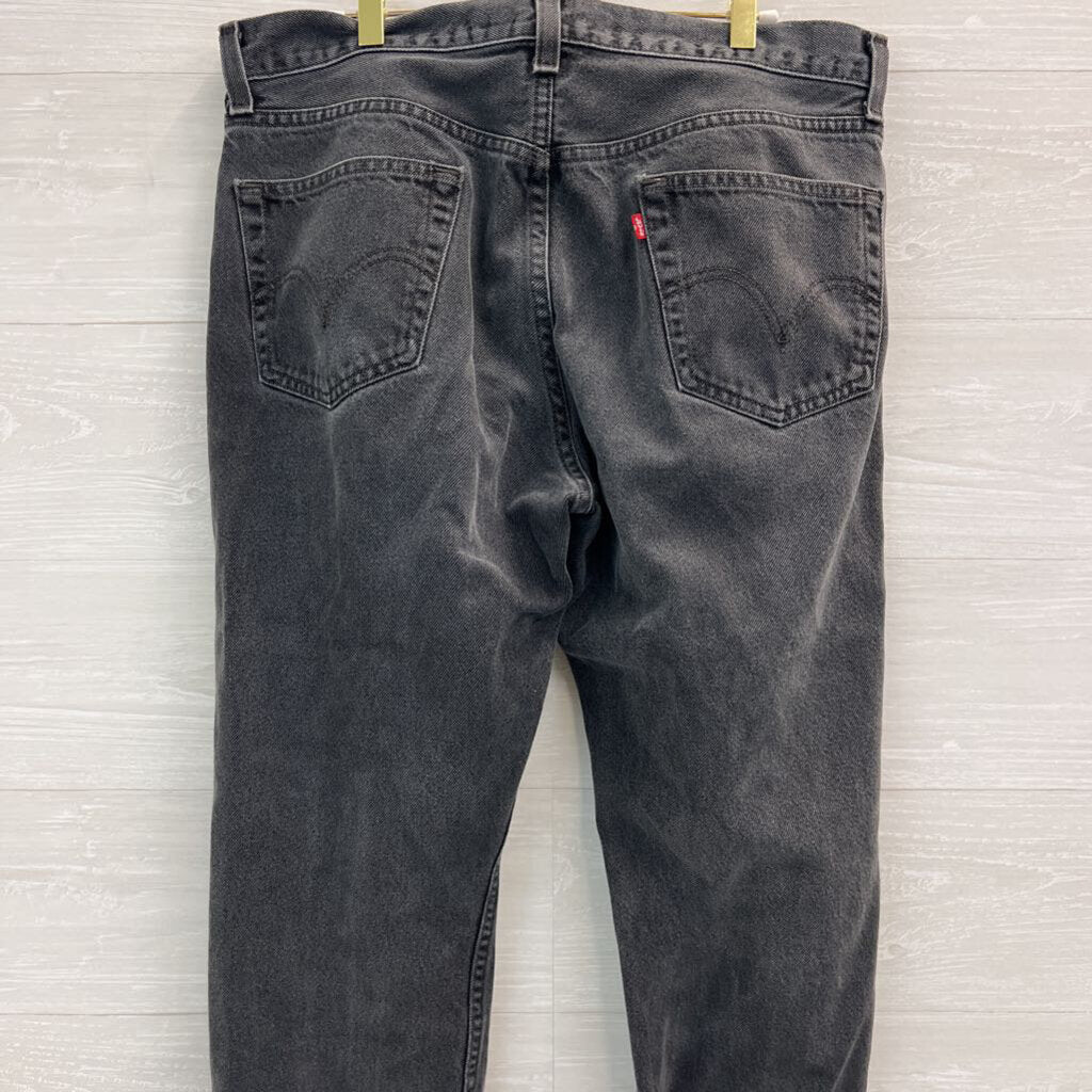 Levi Black Denim 505 Jeans 36